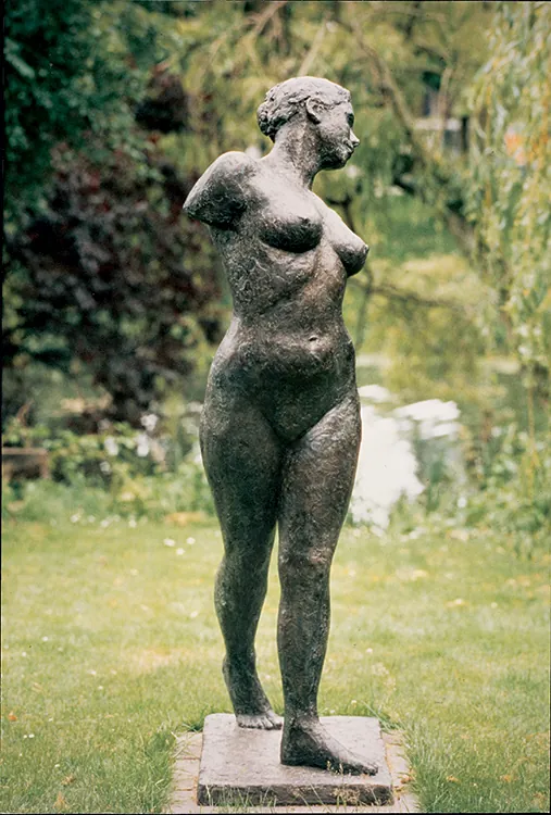 Draaiende vrouw van Maïté Duval, Musea Zutphen, Het Hof van Heeckeren, Zutphen