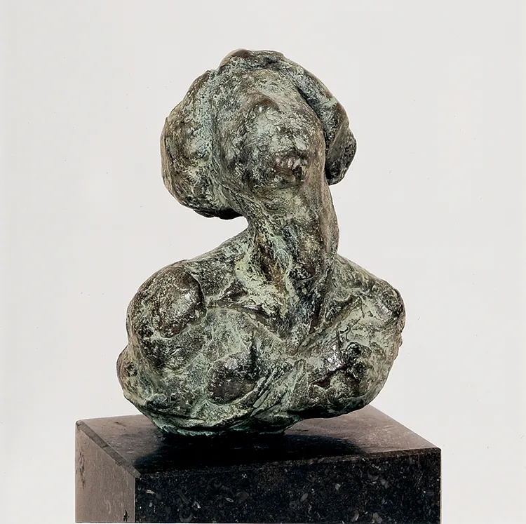 Inspiratie, brons 9 cm, door Maïté Duval
