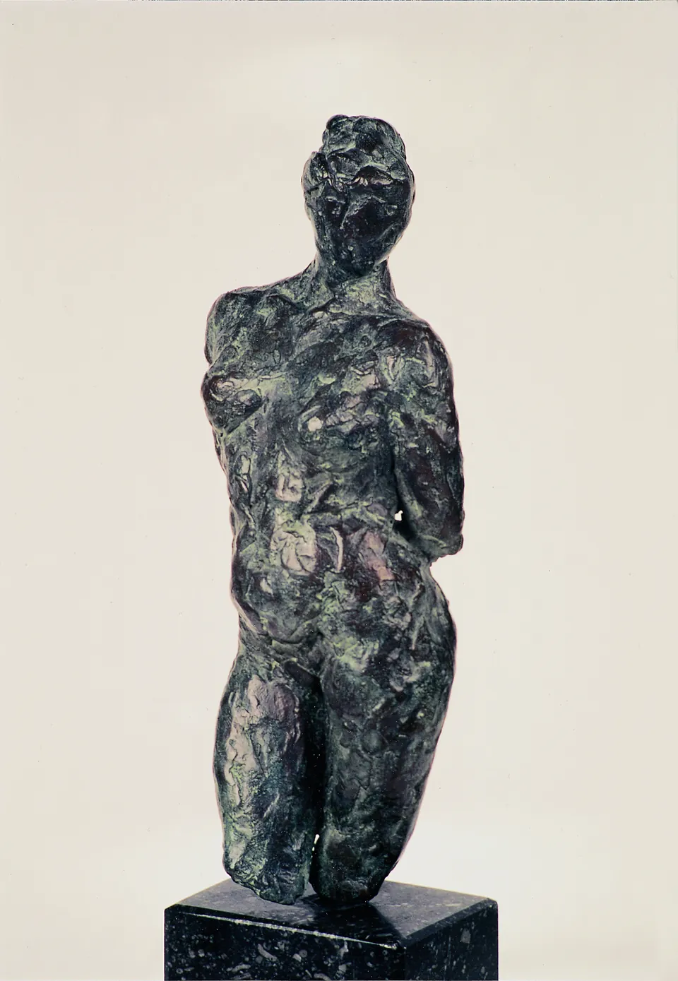 Uitdaging, brons 20 cm, door Maïté Duval
